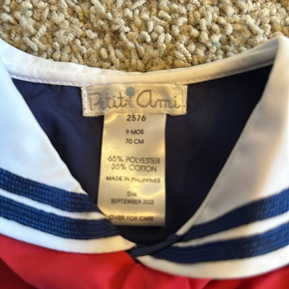 Petit Ami Sailor Suit 9 months - Picture 5 of 5